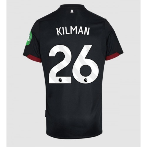 Dres West Ham United Max Kilman #26 Gostujuci 2024-25 Kratak Rukav